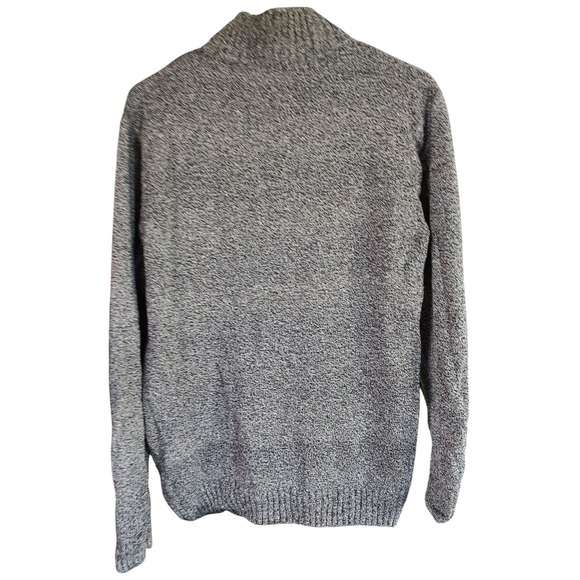 Kian D Sweater Los Angeles Cable Knit‎ Gray Button Accents Mens Size Large READ - Picture 2 of 10